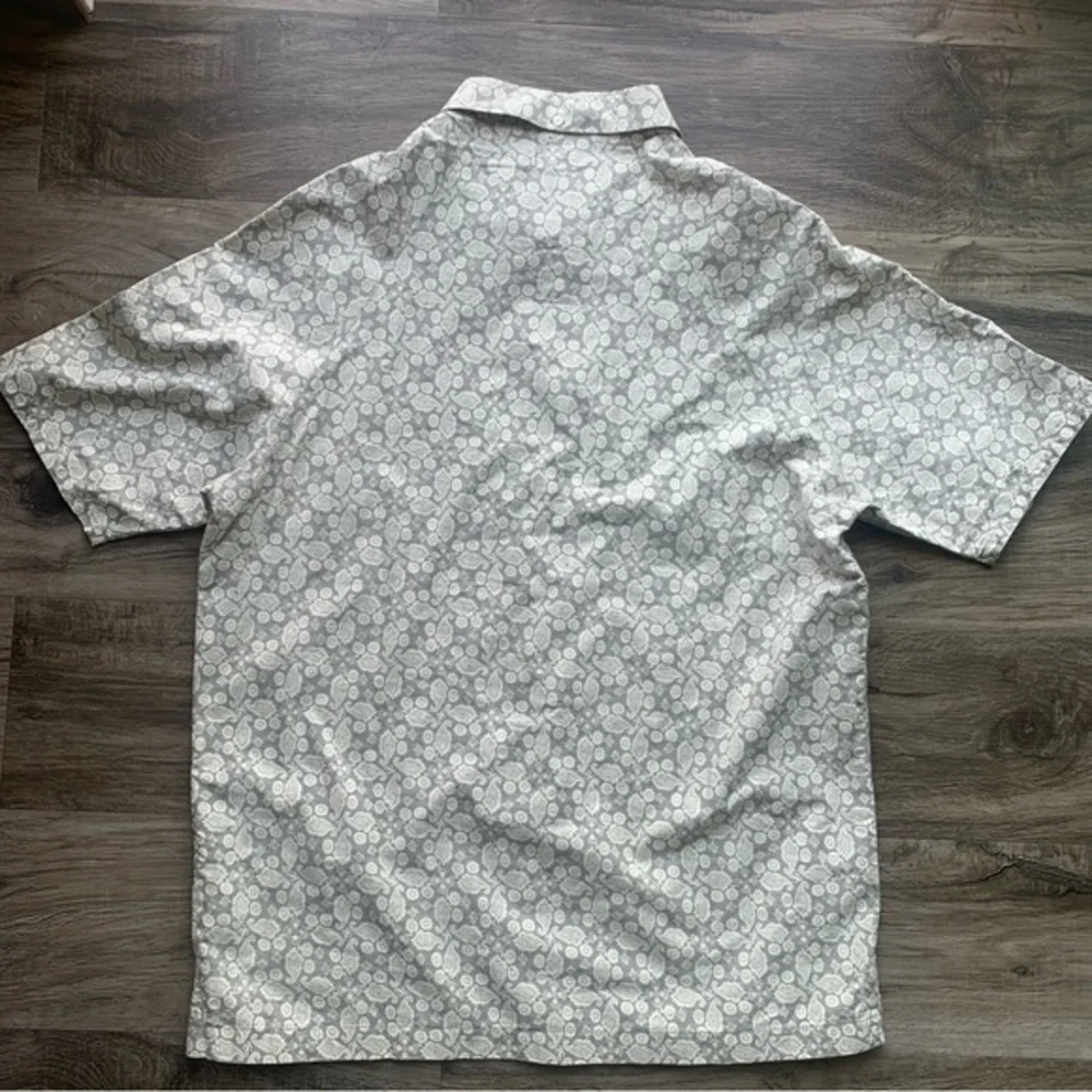 Men's Levi's Paisley Patterned Casual Button Down Collared Shirt
